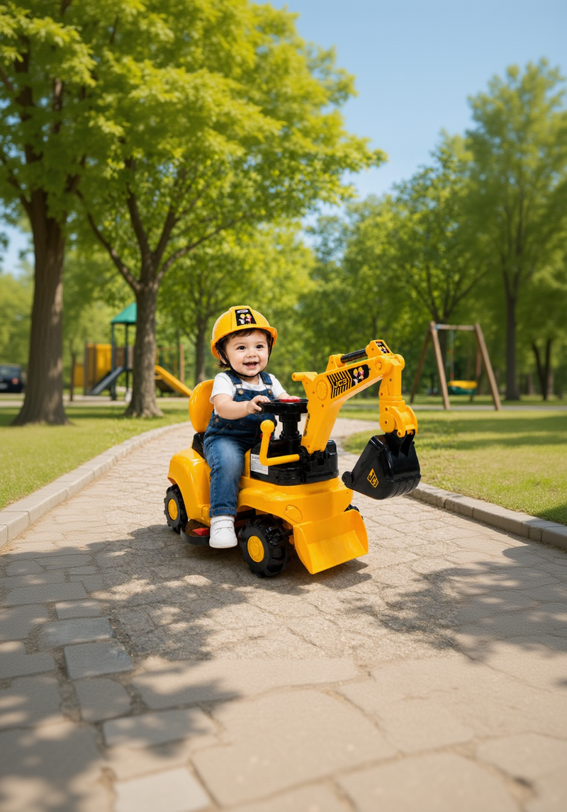 Ride-On Platinum Electric Excavator