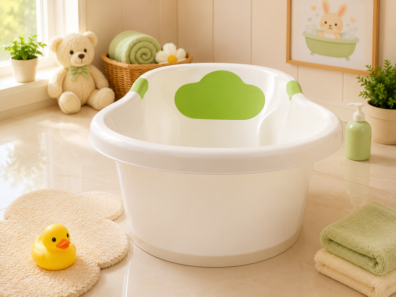 Ergonomic Baby Bath Tub