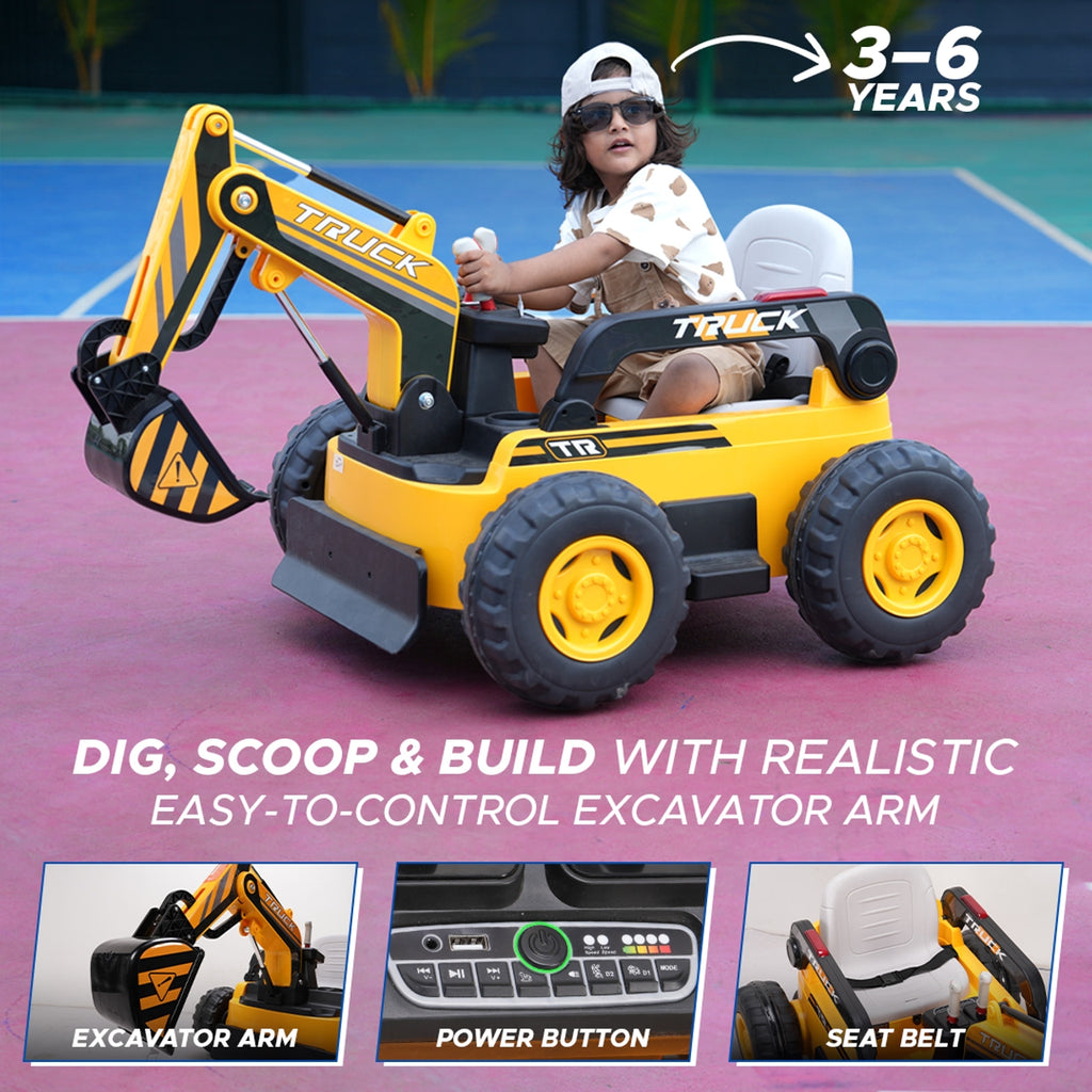 Operated Excavator JCB