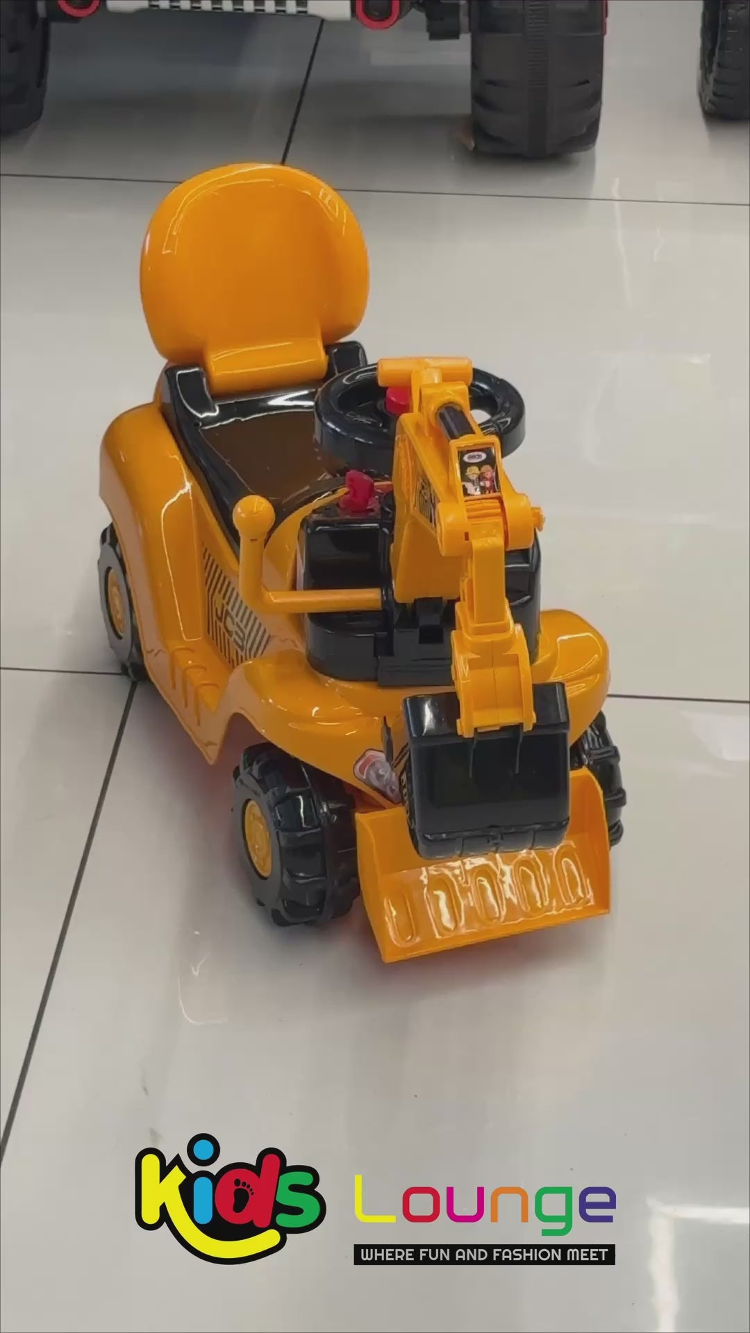 Big Size Excavator Ride On JCB car for Kids