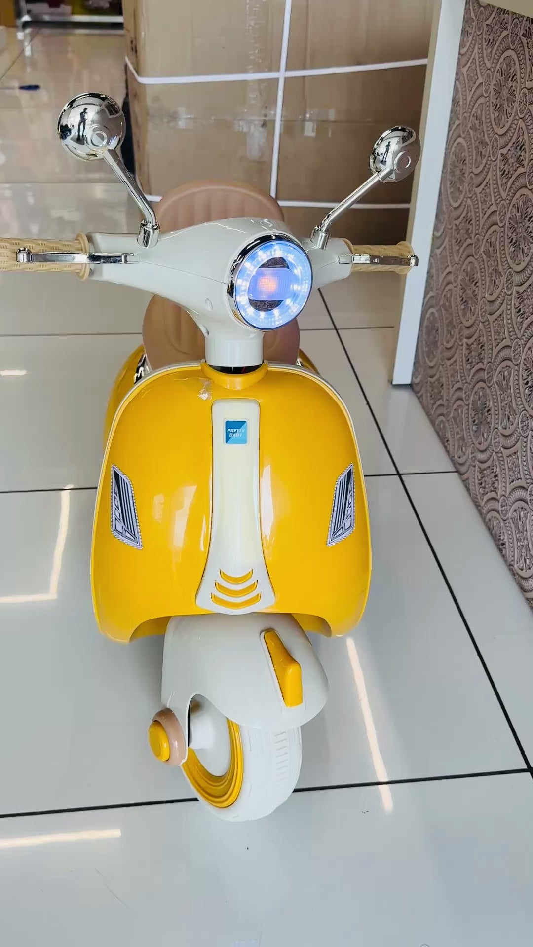 Vintage Vespa scooter