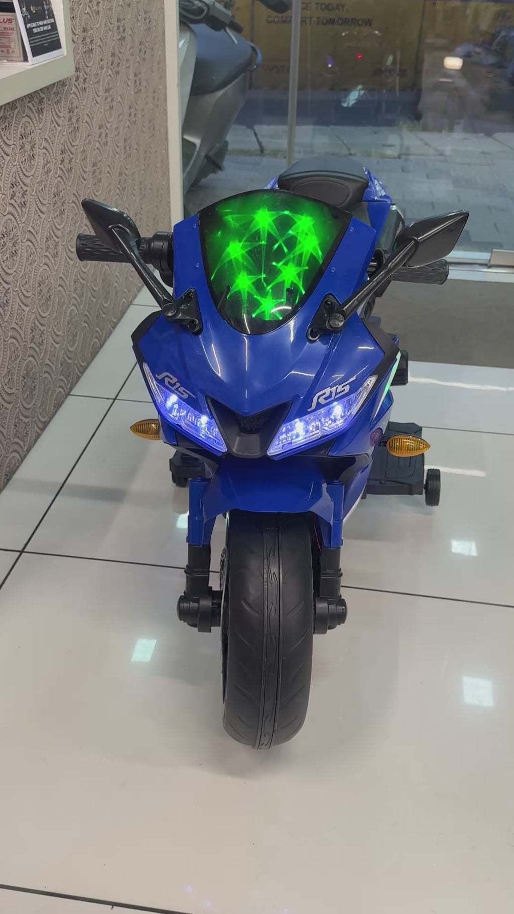 Yamaha R15 ride on bikes