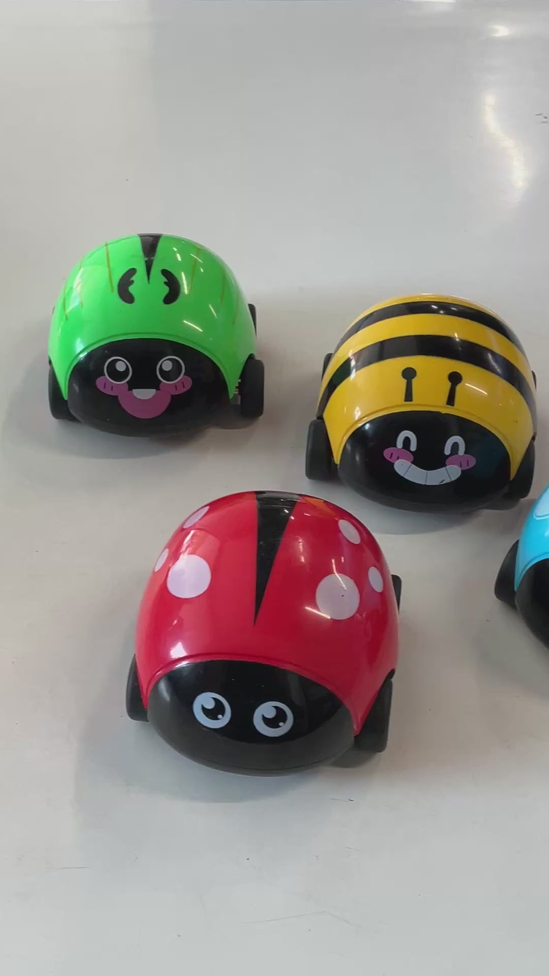 Cute Animal Push & Go Toy Cars Set
