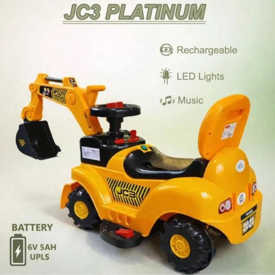 Big Size Excavator Ride On JCB car for Kids